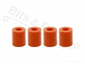 Bed leveling spacer/afstandsbus siliconen 16mm oranje (set van 4)
