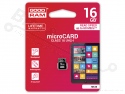 SD Card geheugenkaart GoodRAM 16GB class 10 UHS-I SDHC MicroSD